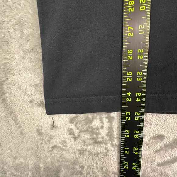 Quiksilver Black Golden Hours Skeleton Surfing Print Surf Graphic T-shirt S - Picture 5 of 6